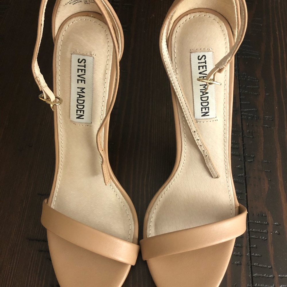 Steve Madden Nude 3” Stiletto Heels